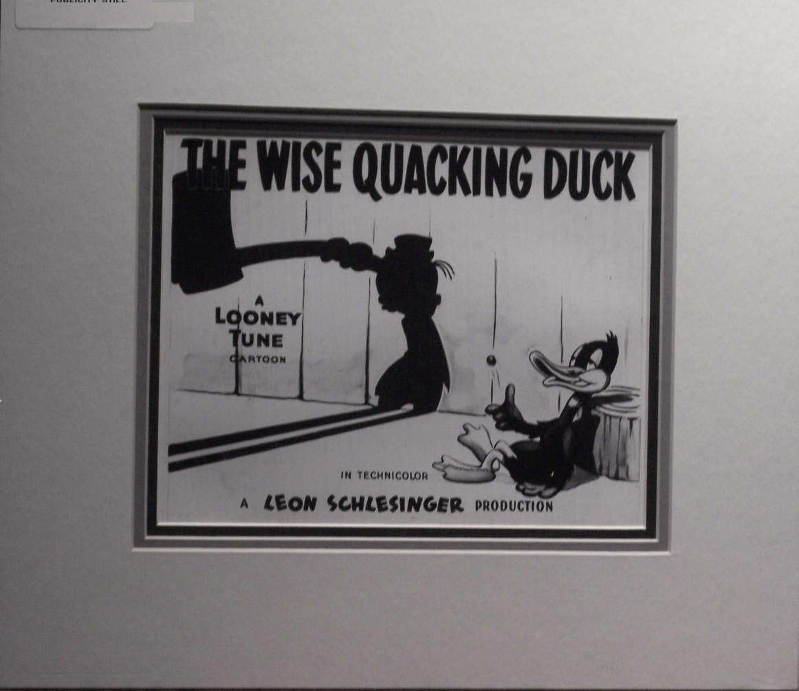 Daffy Duck in The Wise Quacking Duck Studio Lobby Card Publicity Still