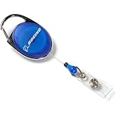 Boeing Carabiner Retractable Badge Holder