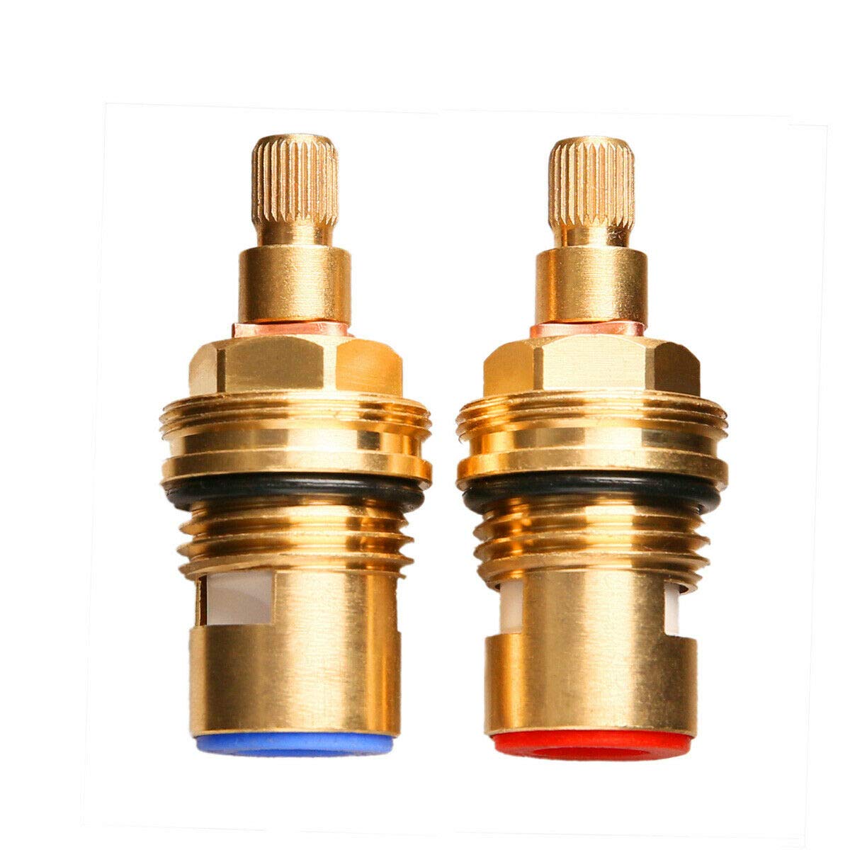 Ceramic Tap Cartridge Valve Disc Replacement Quarter Turn SP3561 3547R 2552R S1022 F1427R 28 Splines for Franke Olympus Tap