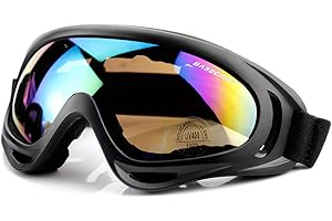 SmallSpark Ski Goggles Snow Snowboard Goggles for Men Women Youth Outdoor UV Protection Windproof Dustproof