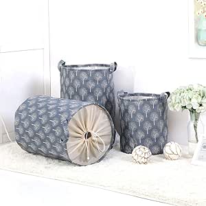 FGHSK Laundry Basket Bolsa De Cesto De Lavandería De Lona Impermeable