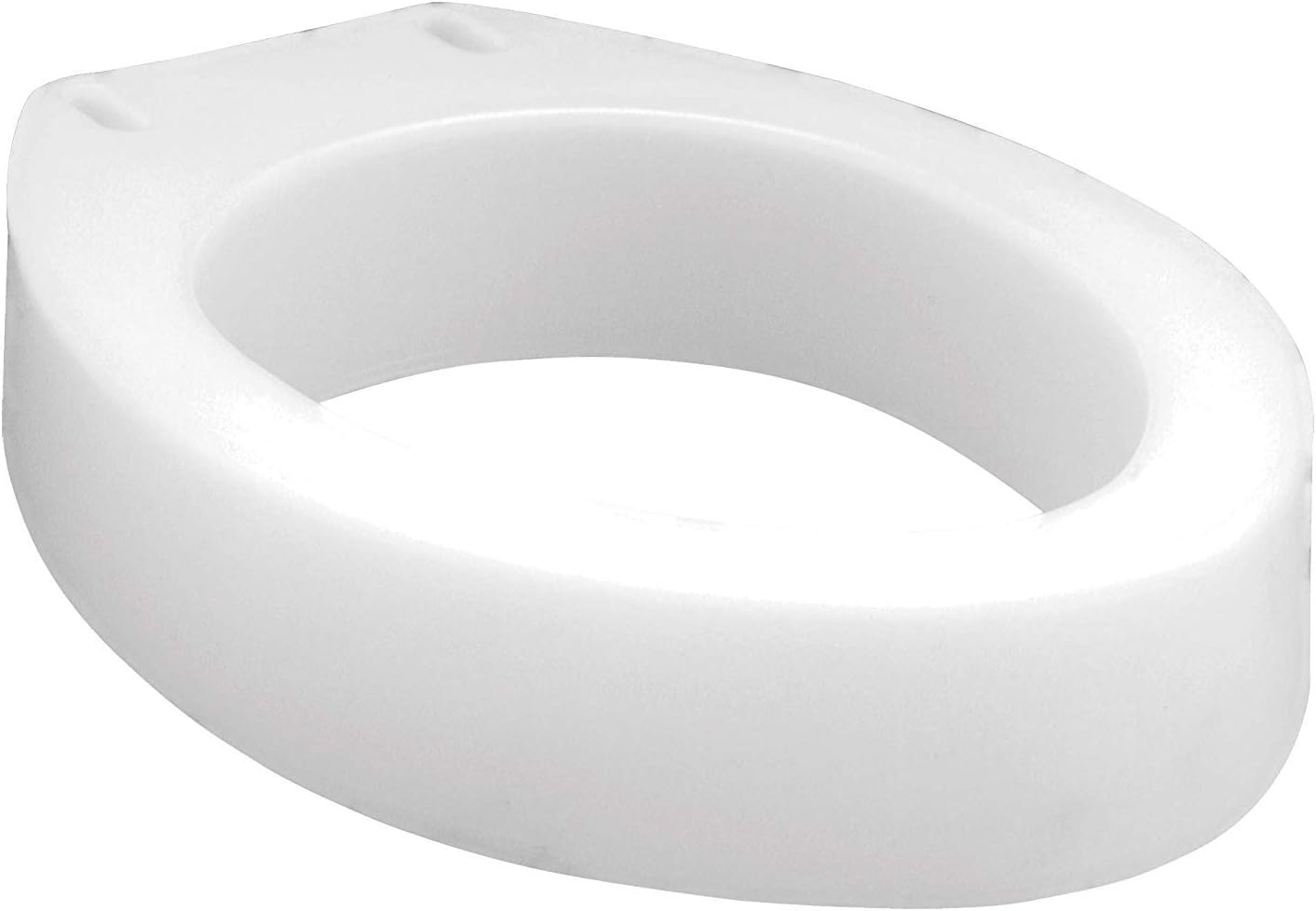 Carex Toilet Seat Riser, Elongated Raised Toilet Seat Adds 3.5 inches to Toilet Height, for Assistance Bending or Sitting, 300 Pound Weight Capacity: Health & Personal Care
