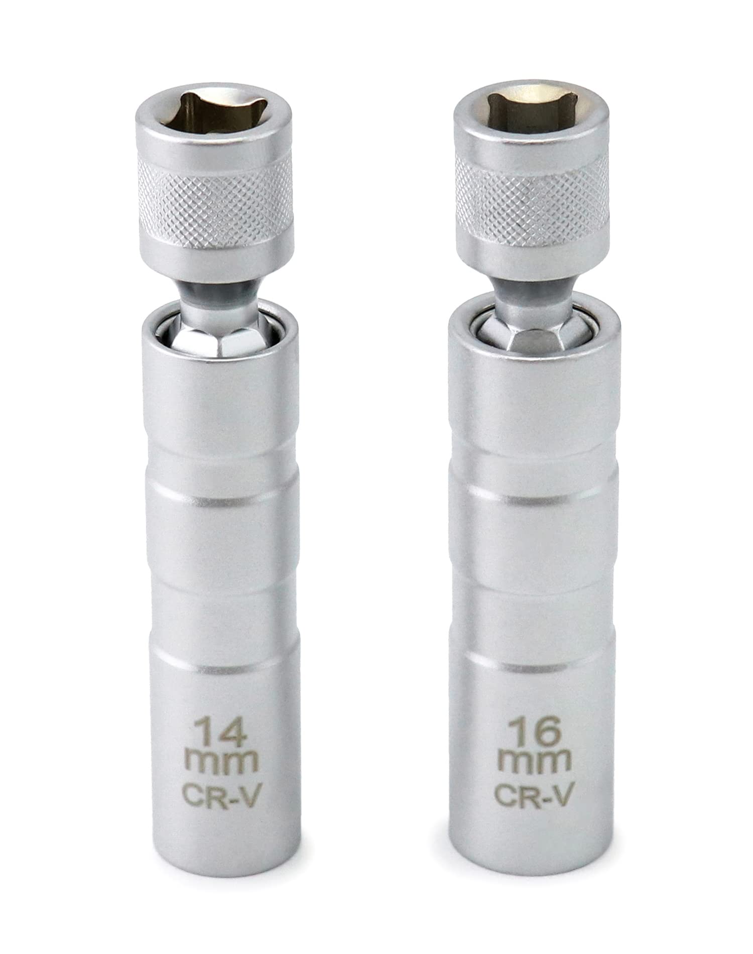 QWORK 14mm&16mm Magnetic Swivel Spark Plug