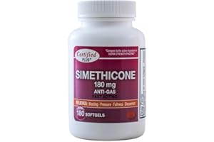 Advance Pharmaceutical Simethicone 180 mg 360 Softgels Anti-Gas Generic for Phazyme Ultra Strength Fast Relief of Stomach Gas and Bloating