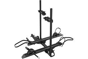 YOUNG ELECTRIC Young E-Bike Rack Hitch Mount Platform Style for Cars Trucks SUVs Minivans RV, fits E-Bike with Up to 5-inch Fat Tire, 200 lbs Capacity