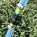 PLG Garden Hose Quick Connect Fittings Male and Female Hose Quick Connector,4 Set with 2 Faucet Adapter