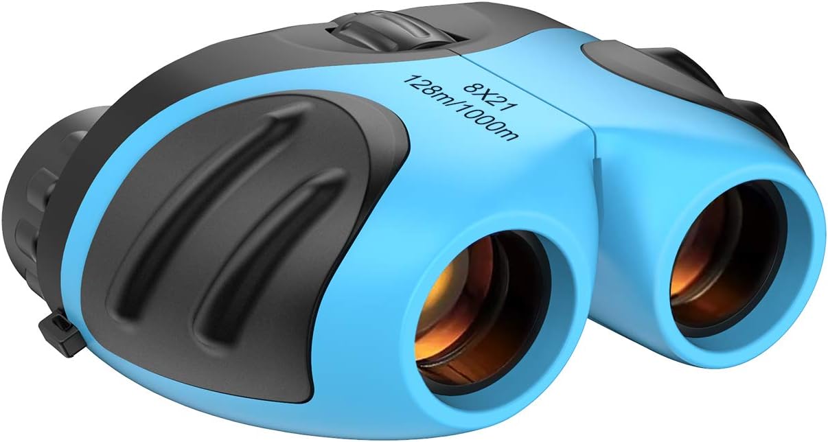 Dreamingbox Compact Shock Proof Binoculars for Kids - Festival Gifts