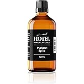 AirScent Pumpkin Spice Diffuser Oil - Pumpkin Spice Fragrance Oil Blend for Ultrasonic and Waterless Diffusers and Crafting - 120 mL, 4 fl oz Glass Bottle with Dropper Cap - Fall Scents