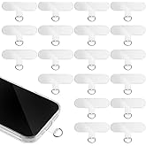 40pcs Phone Tether Tabs Universal Phone Lanyard Patches Cellphone Tether Replacement Strap Holder Replacement Part for Cases