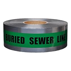 Presco Underground Detectable Tape: 3 in. x 1000