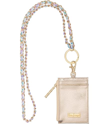 Amazon.com : Kate Spade New York Id Badge Clip Key Chain, Silicone