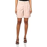 BOSS, Essential Cotton Bermuda Twill Shorts, Peach Powder, 8