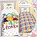 Teletubbies Playtime Single/US Twin Duvet Cover and Pillowcase Set