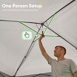 Quictent 8'x8' Pop up Canopy Tent with