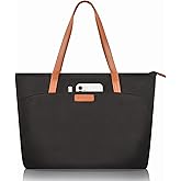 Prite Laptop Tote Bag for Women Shoulder Bag with 16” Computer Compartment for Work Travel