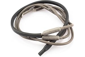 ADABUING SH502 Drain and Door Heater Wire Replacement for Supco Refrigerator, For automatic defrosting of samsung refrigerators and most refrigerators, 7/16 Inch Heater Tip 32 Inches Long 120V 15W