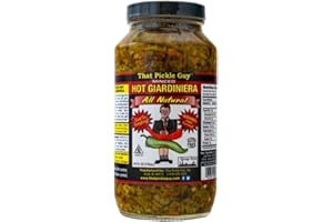 That Pickle Guy Minced All Natural Chicago Style HOT Giardiniera, Raw; 24-ounce
