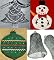 Livro 8 Potholders de Natal de crochê