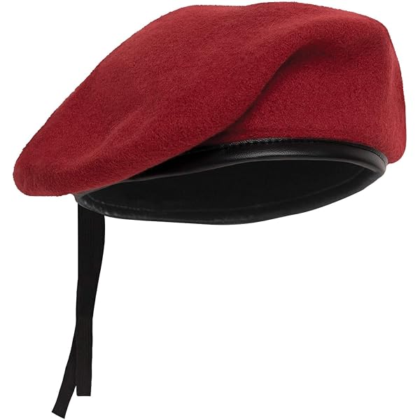 Rothco Red Military Beret Size 7.75 at Amazon Women display picture 1