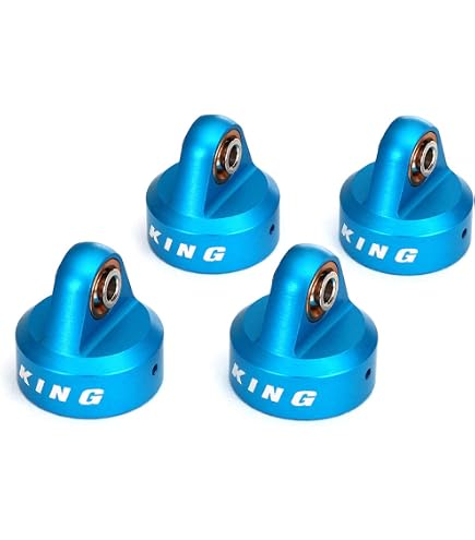 Amazon.com: Traxxas TRA8456 - Shock caps, Aluminum (Black-Anodized