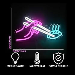 FAXFSIGN Dumplings Neon Sign Chinese Restaurant Led