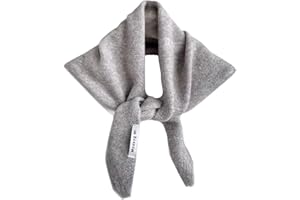 TYATVS Knitted Triangle Scarf for Women Y2k Head Scarf Downtown Girl Aesthetic Accessories Streetwear Triangle Shawl