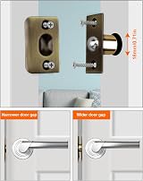 Jiayi Ball Door Catches Adjustable Stainless Steel Bronze 2 Pack view 2