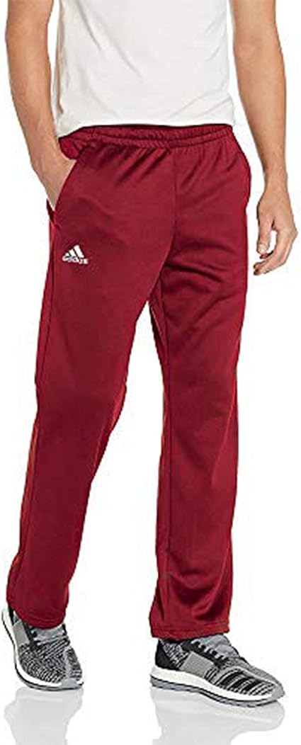 adidas Performance - Black and Red Side Stripe Track Pants - Babyshop.com