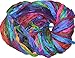 Sari Pure Silk 100g Ribbort Yarn Multi Bright-Recycled Sari Silk Ribbon Yarn