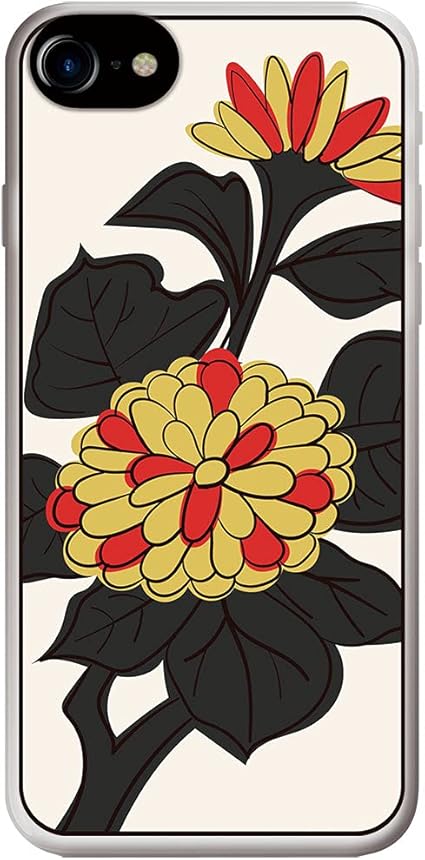Amazon Co Jp Iphone ケース スマホケース ソフトケース 携帯ケース 携帯カバー 花札 Iphoneケース ７ ８ Se モデル 用 花札柄 和風 和柄 レトロ 菊 ９月 家電 カメラ