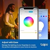 Tapo L530B (2-Pack) Smart B22 Colour Changing LED Bulb Alexa Google 8.7W view 3