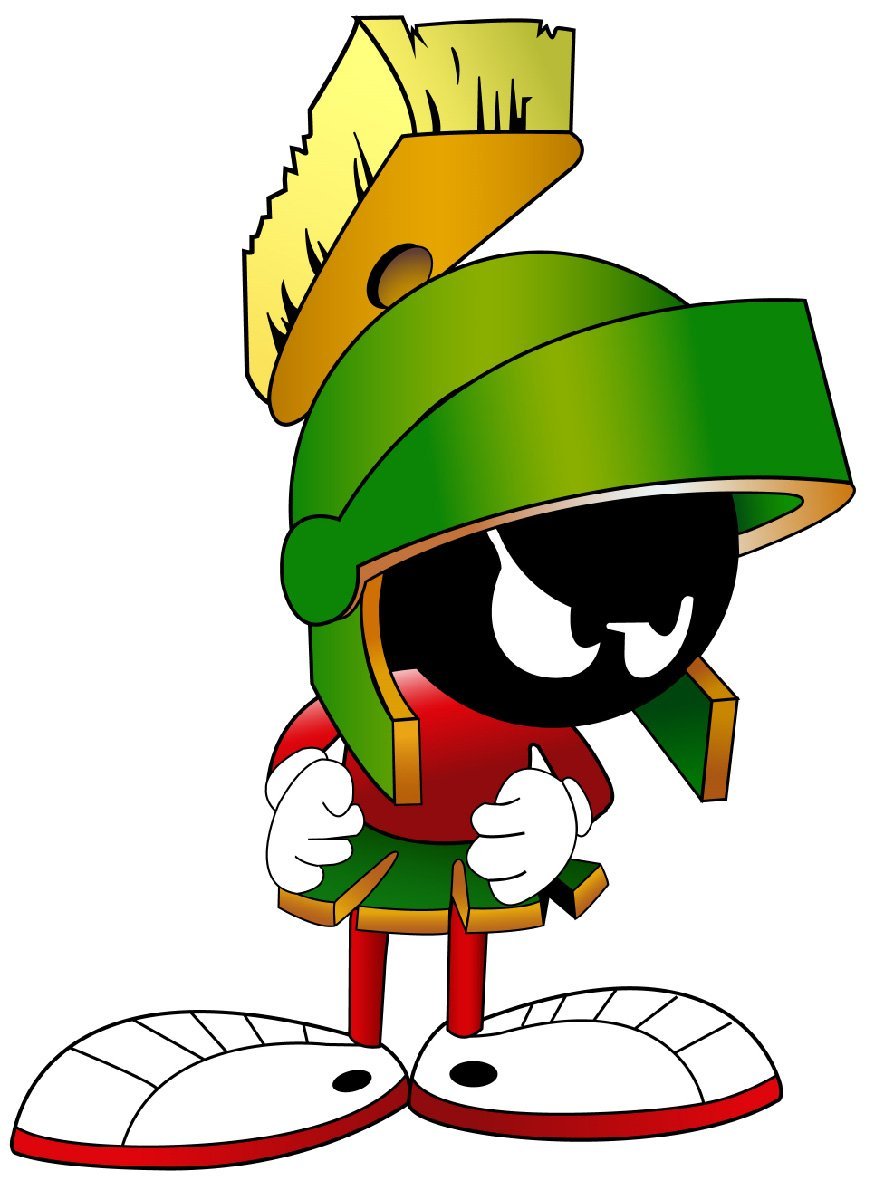 Marvin the Martian Decal 5"