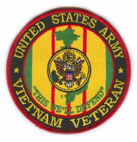 US Army Vietnam Veteran 4" Patch