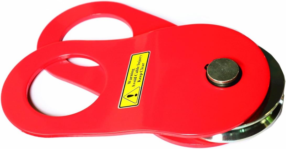 ORUN 10T Snatch Block, Automobile Winch Pulley Accessories 4x4 Off Road Recovery