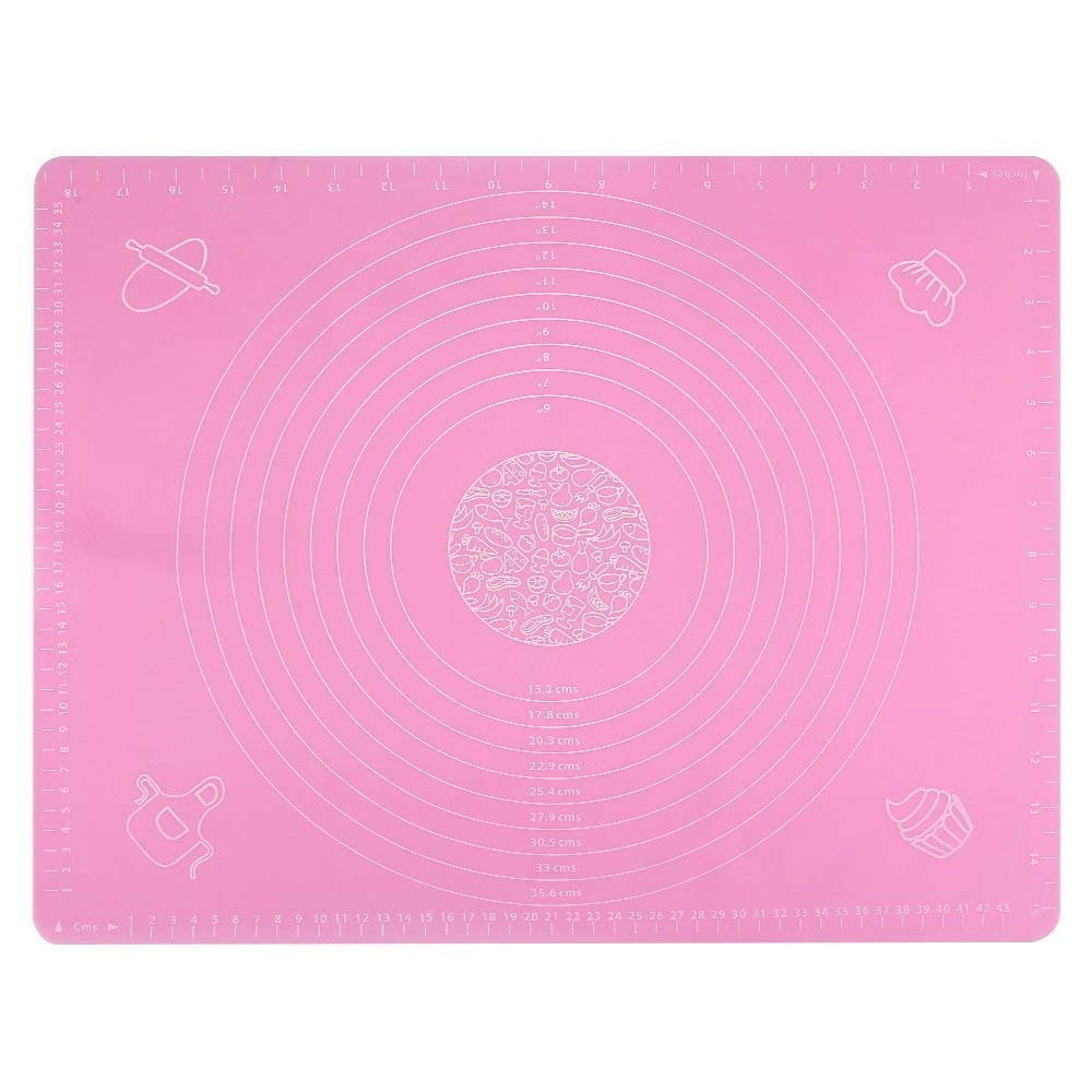 Esterilla de silicona para hornear masa con mediciones, resistente ...