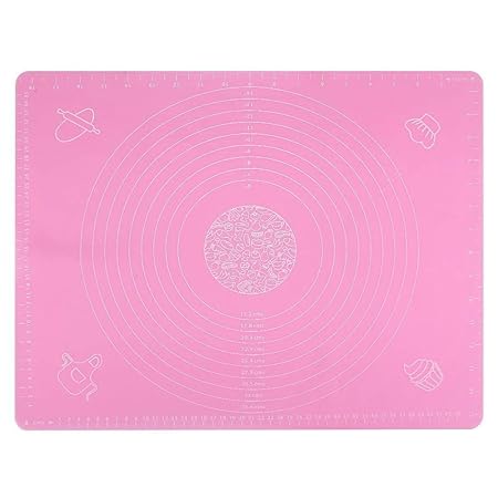 Esterilla de silicona para hornear masa con mediciones, resistente ...