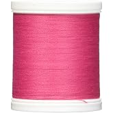Coats Thread &amp; Zippers Dual Duty XP General Purpose Thread, 125-Yard, Hot Pink
