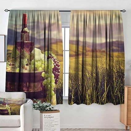 Amazon Com Familytaste Wine Kid S Customized Curtains Italy