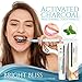 Activated Charcoal Teeth Whitening Toothpaste - Natural teeth whitener - Fluoride Free - Mint Flavor - 105g