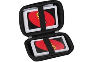 Hermitshell Hard Travel Case for Mattel UNO Classic Card Game - Not Including Cards