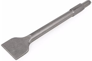 XtremepowerUS 61115 Jack Hammer Bit 1-1/8" Hex 3"x16" Flat Chisel Scraping Demolition Construction Concrete Breaker Punch Drill