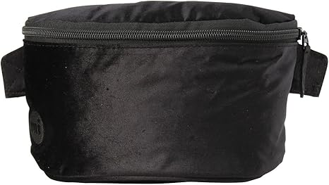 black velvet bum bag