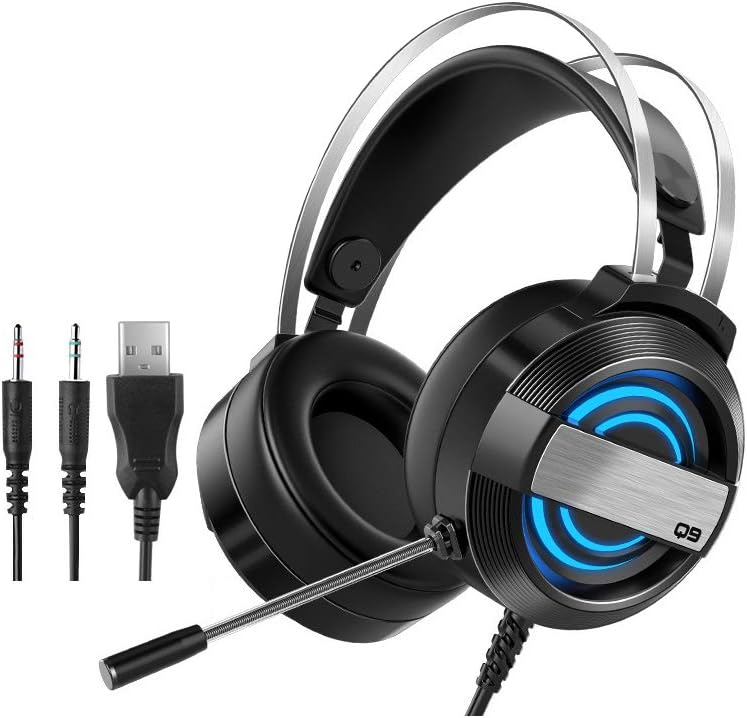 Negaor Q9 Gaming Headset Wired Gaming Headset with 360° Amazon.in Electronics