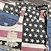 chouyatou Women's Low-Rise American Flag Print Daisy Duke Ripped Denim Shorts