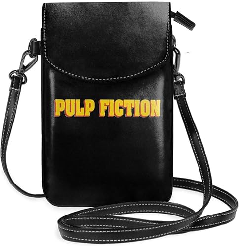 Amazon スマホポーチ パルプ フィクション ロゴ レディース ミニポーチ 化粧品小物入れ 軽量 収納 おしゃれ 贈り物 ユニセックス ポーチ