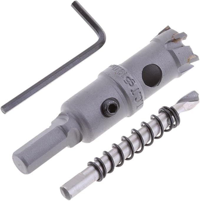 Amazon.com: shamjina Carbide Tip Metal Cutter Stainless Steel Drill Bit - 19mm: Home Improvement