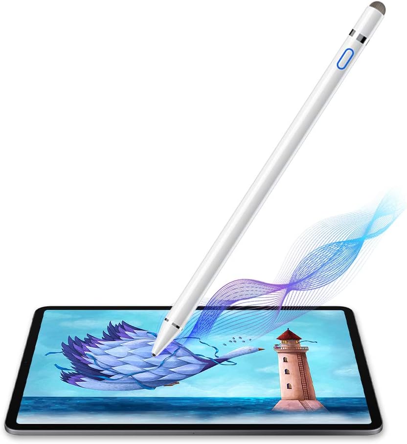 CHILISON Stylus Pen for iPad with Magnetic Design, Active Pencil Palm Rejection Compatible with Apple iPad 6rd Gen/iPad Mini 5rd Gen/iPad Air 3rd Gen/iPad Pro (11/12.9 Inch)