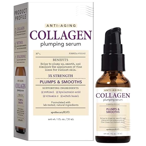 anti aging collagen anti wrinkle serum