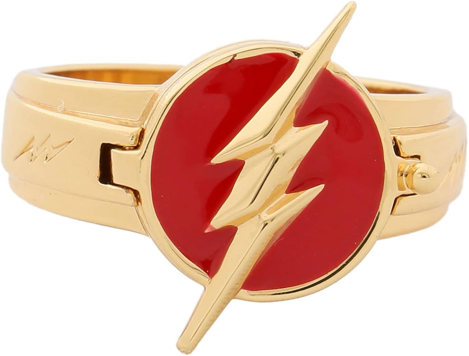 Flash Tubes Lighting Flash CrazyCatCos Cosplay Ring Lightning Logo Prop