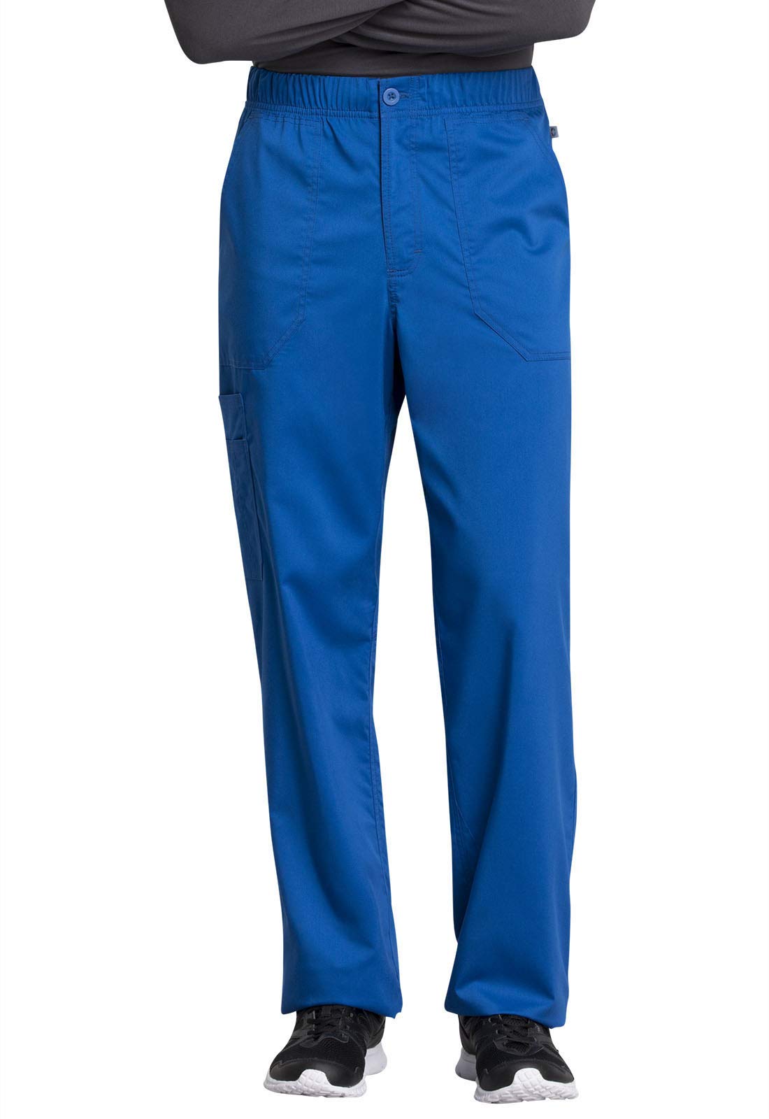 Cherokee Men Scrubs Pant Workwear Revolution Tech Mid Rise Straight Leg Zip Fly WW250AB